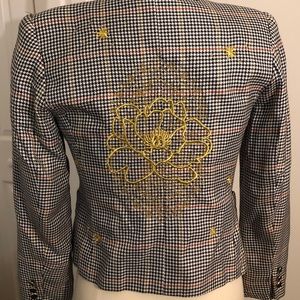 Embroidered Blazer